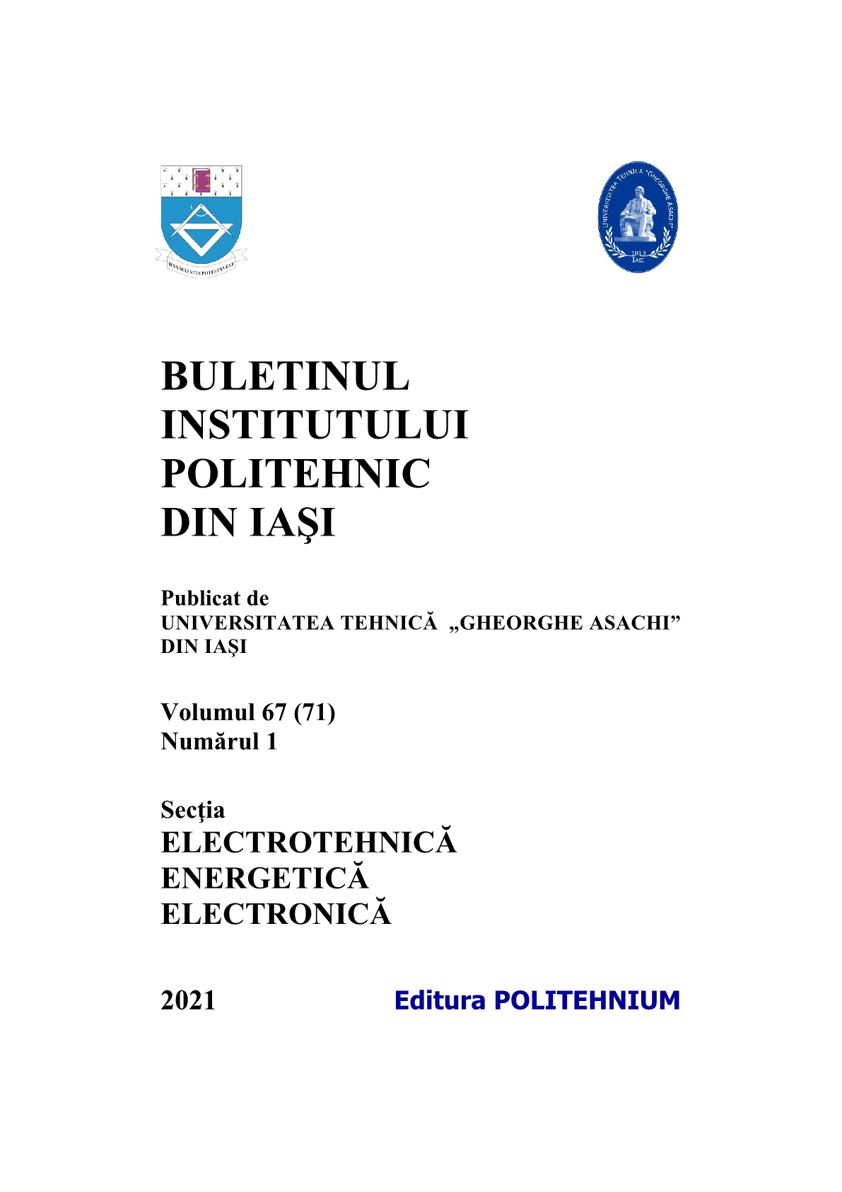 Buletinul Institutului Politehnic Iaşi